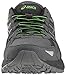 ASICS Men's Gel-Venture 5 Trail Runner, Carbon/Silver/Green Gecko, 11 M US