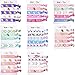 BBTO 40 Pieces Unicorn Colorful Hair Ties Bracelet Party Favors Birthday Gifts Supplies, Elastic Ponytail Holders Decorations for Girl and Children (Style 1)