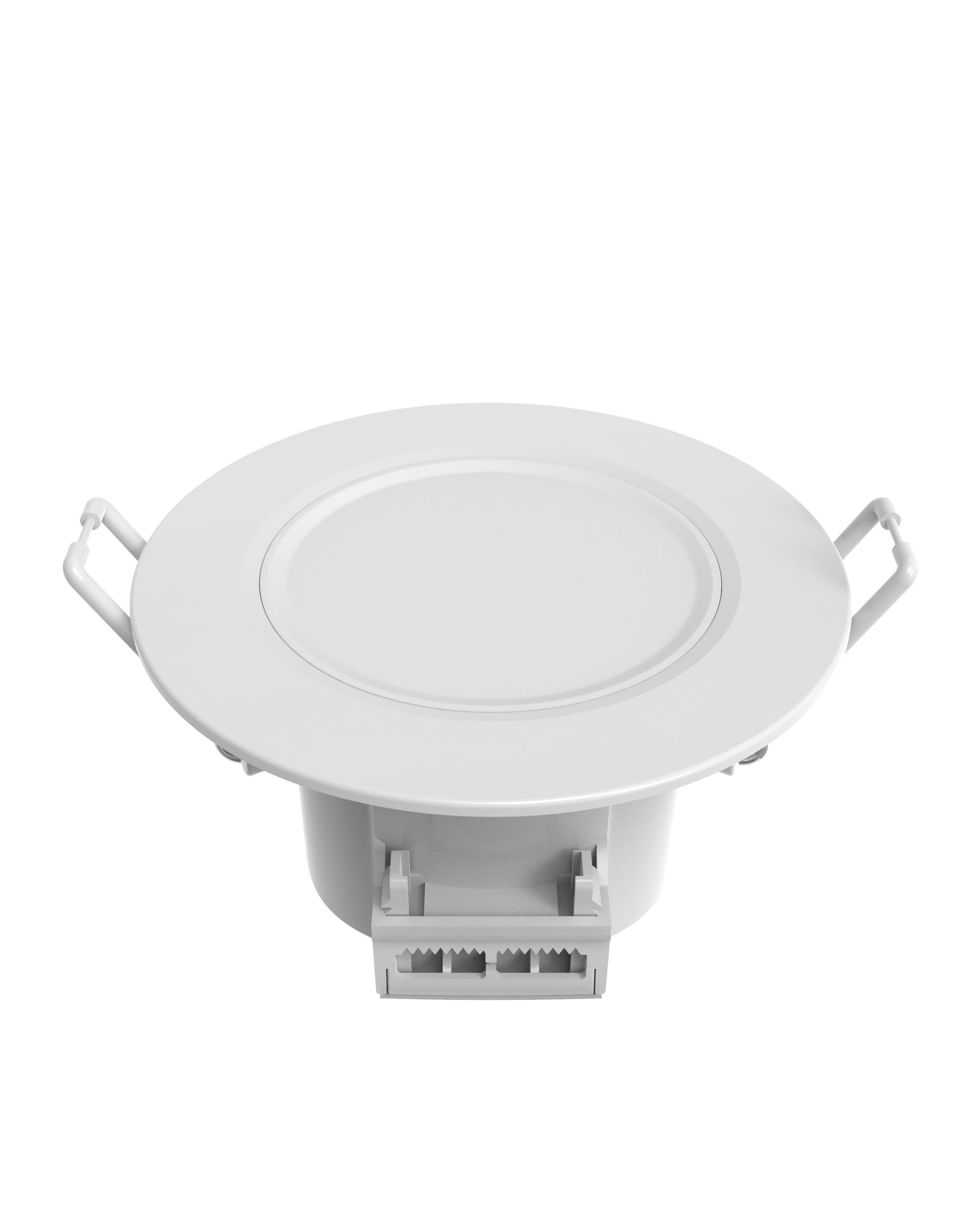 Voltman Stela Collection – Special Bathroom Spotlight – White and Chrome – 6.5 W – 520 lm – 2700 K – 100° – Dimmable – White – 6.5 W