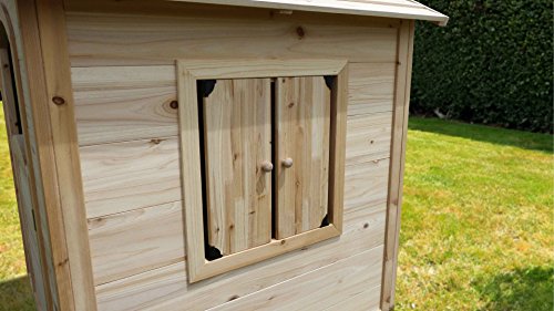 Oviala Maisonnette en Bois pour Enfant