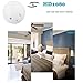 Spy Hidden Camera, ZDMYING WiFi Smoke Detector Camera, HD1080 Motion Detection Loop Recording Remotely View Security Nanny Cam for Home Office Support iOS/Android/PC/Mac