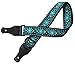 TimbreGear Extreme Comfort Acoustic Guitar Strap - Blue, Free Guitar Strap Locks