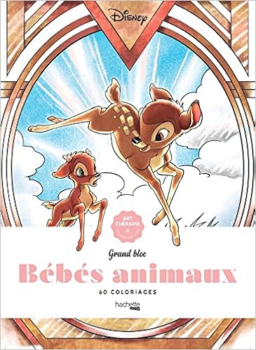 Grand Bloc Disney Bebes Animaux Tome 2 60 Coloriages Heroes Bal William Amazon Com Books