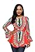 HOTAPEI Women African Printed Slim Fit Long Sleeve Clubwear Party Shirt Blouse Top