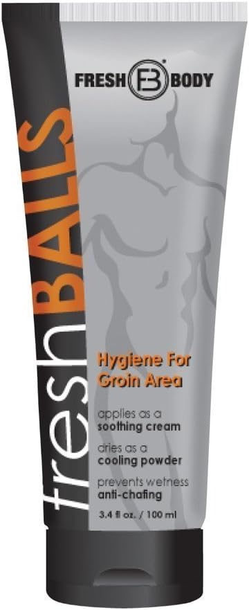 talcum powder on balls