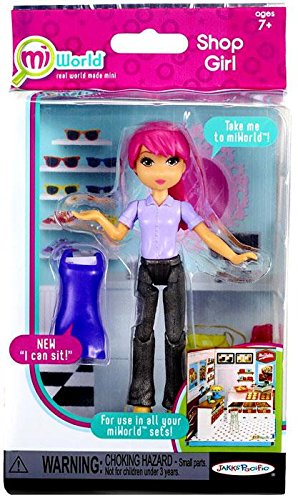 MiWorld Pink Hair Girl Doll
