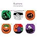 30 Pcs Halloween Drawstring Bags Shiny Black Treat Bags Stuffers Wrapping Bags Halloween Trick or Treat Party Supply Candy Gift Bags