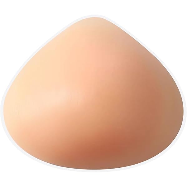 Prothèse Mammaire Triangulaire En Silicone Médical Après Mastectomie - 1 Pièce, Douce Et Naturelle