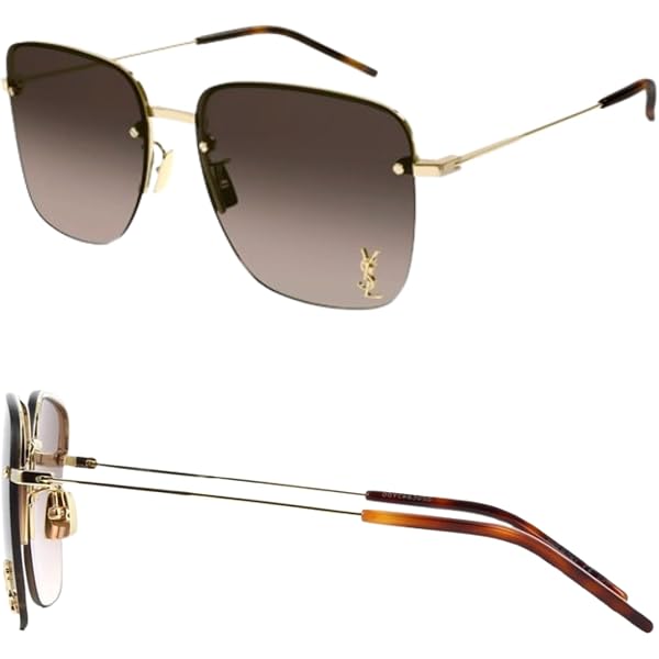 Amazon.com: SAINT LAURENT SL 309 M Silver/Grey 57/15/145  display picture 1