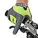 RockBros Outdoor Cycling Full Finger Gloves Bike Bicycle Gloves Breathable Anti-slip Reflective for Autumn Spring