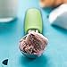 SUMO Stainless Steel Ice Cream Scoop With Ergonomic Handle - Sturdy, Dishwasher-Safe Scooper For Effortless Scooping and Serving Of Frozen Desserts, Comfortable Grip - Green