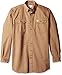 Carhartt Men's Big & Tall Oakman Work Shirt Sandstone Twill Original Fit,Cottonwood,XXX-Large Tall