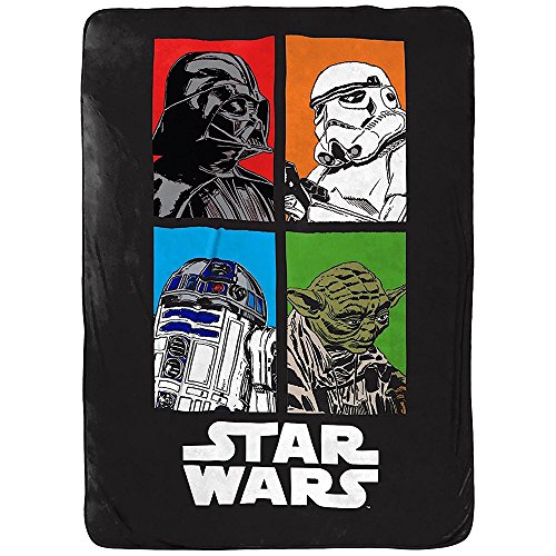 Disney Star Wars Classic Character 62 X 90 Twin Bed Desertcart