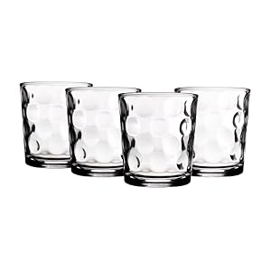 Home Essentials, Set of 4; Eclipse 13 Oz Double Old Fashioned Glasses