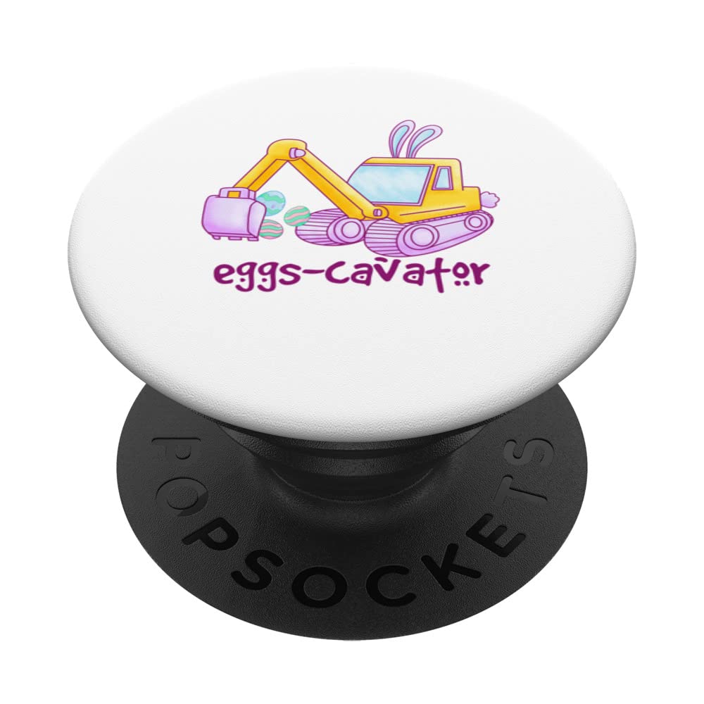 Happy Easter women men celebrate egggs cavater easter PopSockets Swappable PopGrip