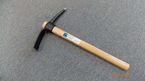 Garden Pick Mattock, Drop Forged, Heavy Duty Quality