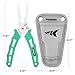 KastKing Cutthroat 7 inch Fishing Pliers, 420 Stainless Steel Fishing Tools, Saltwater Resistant Fishing Gear, Tungsten Carbide Cutters, 7