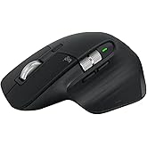 Logitech MX Master 3S - Performance Wireless Mouse with Ultra-Fast Scrolling, Ergo, 8K DPI, Track on Glass, Quiet Clicks, Blu