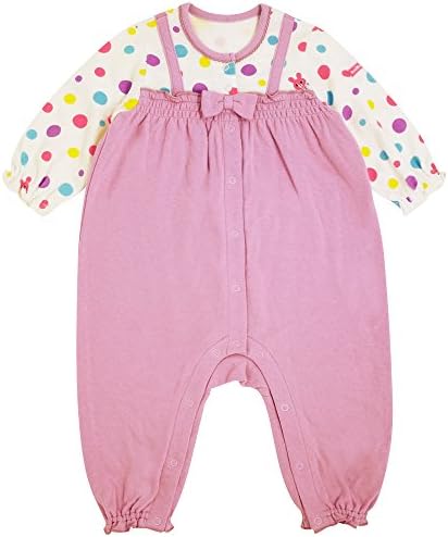 Mikihouse Hot Biscuits Overalls 70-1204-952 6 Mos(70cm) Purple