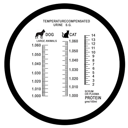 3 Clinical+Refractometer+Tri+Scale+1+000+1+060SG+Veterinary