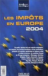 Les  impôts en Europe, 2004
