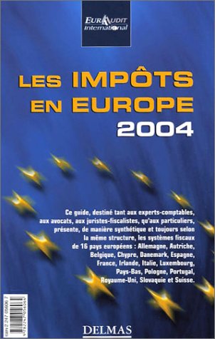 Les  impôts en Europe, 2004