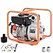 Goplus Gas-Powered Water Transfer Pump 7 HP 4-Stroke Flood Irrigation 158-Gallon-Per-Minute 208cc Engine Portable Water Pump (2-Inch)