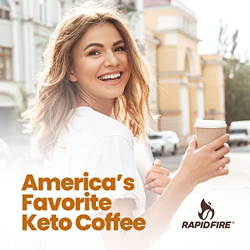 Rapidfire Caramel Macchiato Ketogenic High Performance Keto Coffee Pods