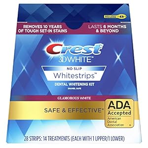 Image of Crest 3D Luxe White Strips Glamorous Teeth Whitening Kit, 14 Count