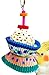 Bonka Bird Toys 1925 Cake Natural Sola Shred Forage Chew Treat Parrot Parrotlet Budgie Cockatiel Parakeets and Other Similar Birds