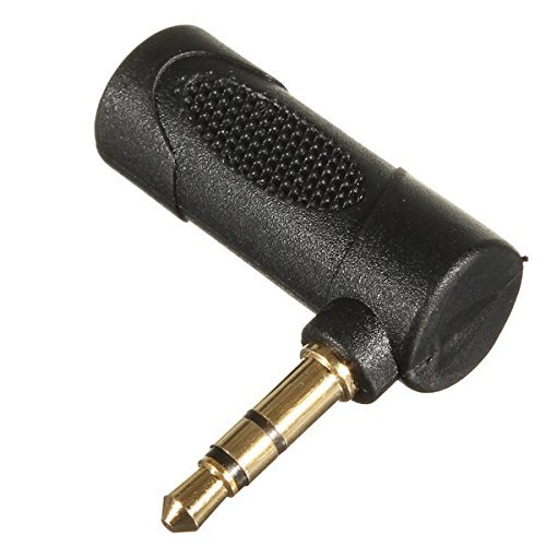 3.5MM Male To Female Stereo Adapter Convertor Plug 90?C L Shape / . Specifications: . Side A: 3.5 mm Female . . Side B: 3.5 mm Male . . s: . 3.5MM Male To Female Stereo Adapter Convert
