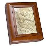 Cottage Garden Final Flight Don't Grieve for Me Woodgrain Remembrance Keepsake Box