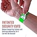 Grandstand Ink 3/4in NEON Green Tyvek Event Wristbands - Premium Quality VIP Identification Bands 500ct BOX