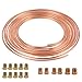 LEDKINGDOMUS Copper Nickel 25 Ft. Roll Coil of 3/16