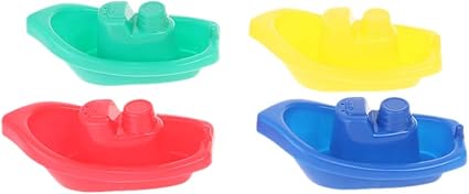 Lyguy Petit Bateau Train Bain Jouet Salle De Bain Bebe Jouets Abs Cadeau Piscine Jouet De Petits Bateaux Amazon Fr Cuisine Maison