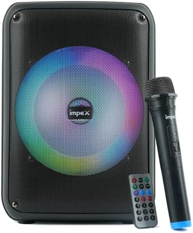 Wireless Impex Karaoke System Impex Portable Karaoke Speaker (KM