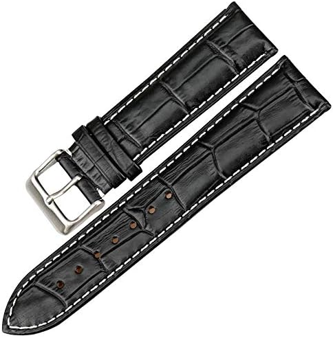 New Watch Accessories Genuine Leather Genitalsit-Watchstrap-Lins2006 Strap 18-24mm Watchband Stainless Steel Buckle Band Men for Bands