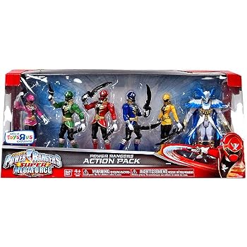 Power Rangers Super Megaforce 5 Inch Figure 6 Pack - 