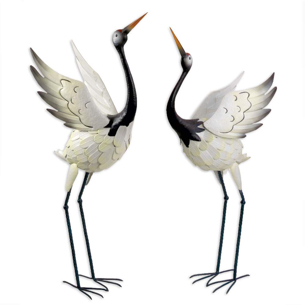 Best Sunjoy Crane Garden Statue – Set Of 2