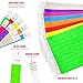 WristCo Tyvek Wristbands 9 Color Variety Pack - 450 Count - Comfortable Tear Resistant Paper Bracelets ID Wrist Bands for Concerts Festivals Admission Party Identification