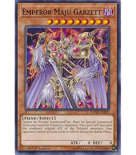 Amazon.com: YU-GI-OH! - Legendary Maju Garzett (SECE-EN042) - Secrets of  Eternity - 1st Edition