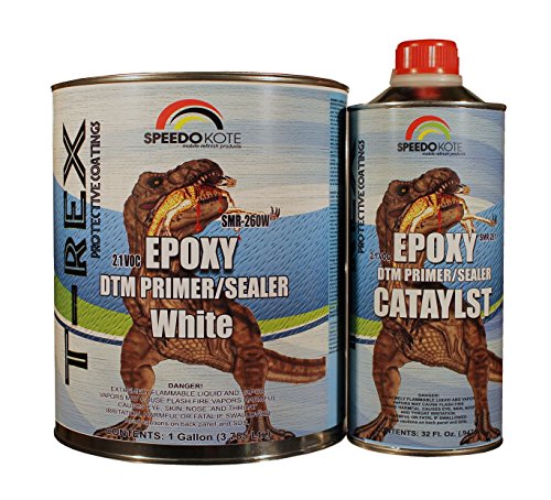 Epoxy Fast Dry 2.1 Low voc DTM Primer & Sealer White Gallon Kit
