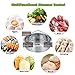 Instant Pot Accessories Set/Non-stick Springform Pan, Including Steamer Basket/Egg Steamer Trivet (Steaming Stand) / 50 Pcs Parchment Paper/Cooking Mitts/Dish Clip Fits 5,6,8 Qt Instant Pot