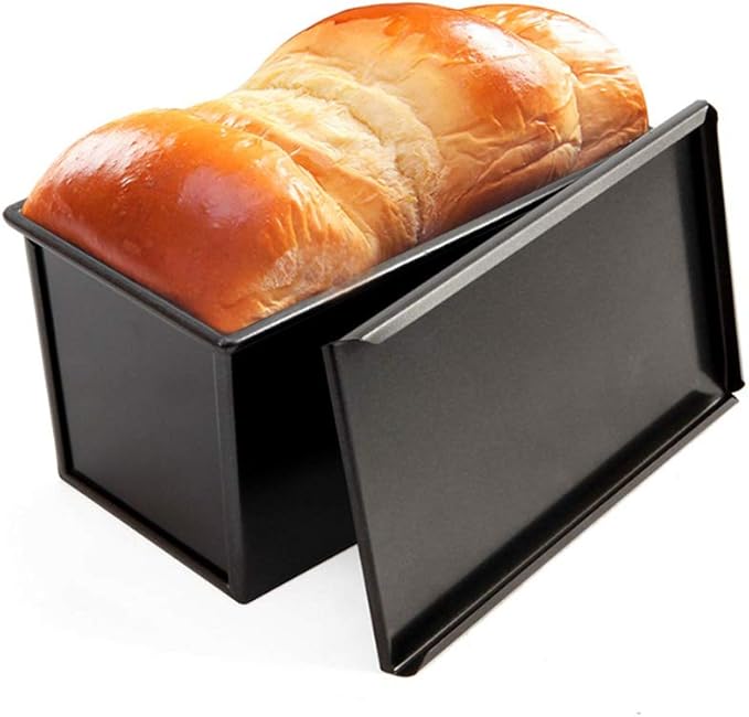 SASKATE Bread Mold, Bread Pan with Nonstick Lid Rectangular Cake Pan Toast Cake