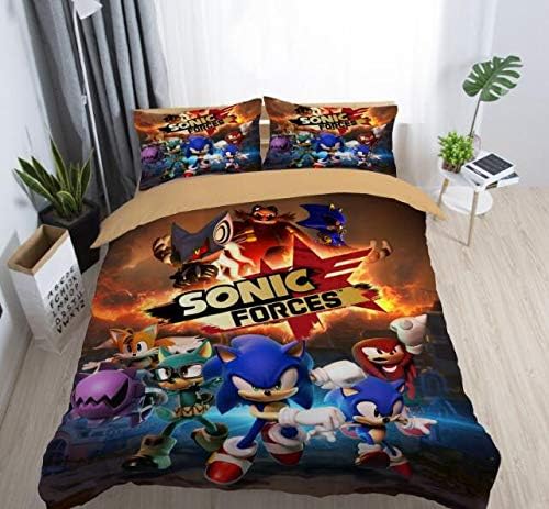 Paixide 3D Cartoon Duvet Cover Set 
