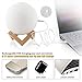 Moon Lamp 5.9 Inch 3D Print LED Light 16 Colors LED 3d Print Moon Light with Remote&Touch Control and USB Rechargeable Night Light for Kids Bedroom Home Decorative Light