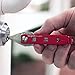 Keyport Pivot 1.0 Key Organizer | Compact Key Holder & EDC Keychain Organizer with KeyportID Lost & Found | Swiss Army Keychain | Key Chain Multi Tool | Aircraft Aluminum (Silver)