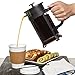 Average Joe JUMBO Set of 60 Paper Coffee Hot Cups with Travel Lids, Sleeves, and Stirrers Disposable Coffee Cups - 12OZ WHITE Hot Cups To Go Travel Mug Office/Party Pack Tea & Chocolate …