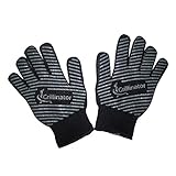 Grillinator Gloves Heat Resistant Authentic BBQ Oven Gloves