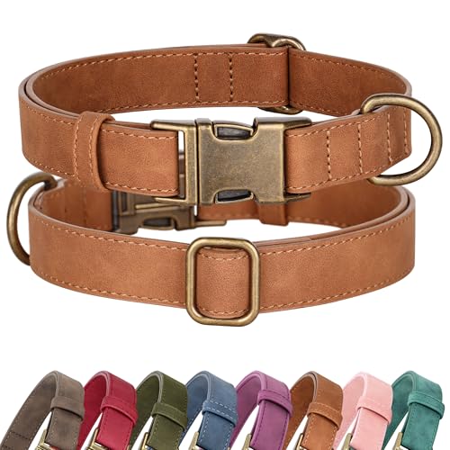 Didog Soft PU Leather Dog Collar